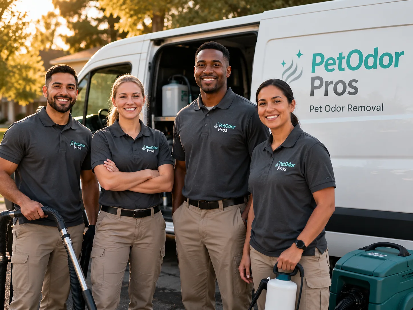 Pet Odor Removal team serving Harrisonville, PA